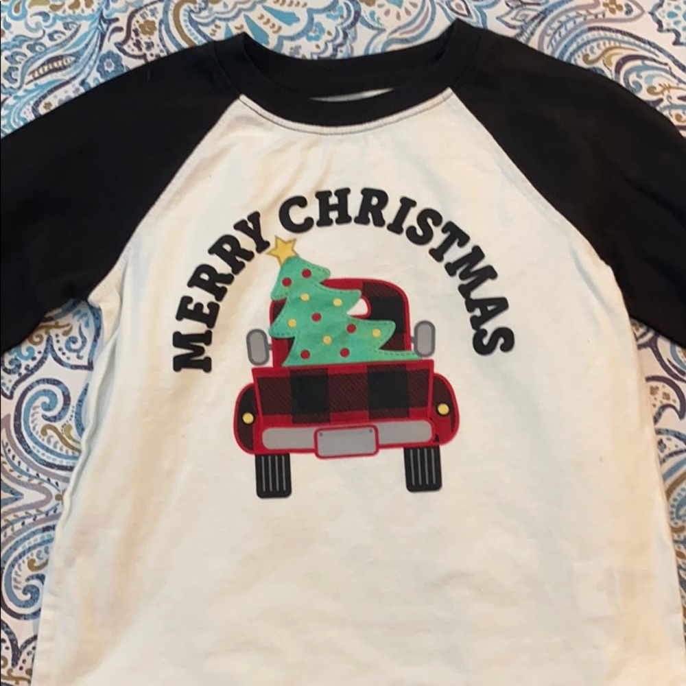 Merry Christmas long sleeve tee